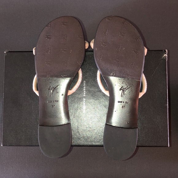Giuseppe Zanotti Crystal Strap slippers - Picture 6 of 7